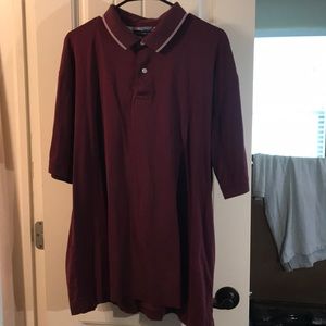 Tommy Hilfiger plum polo shirt